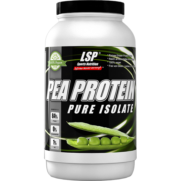 Pea Protein Isolate 1000 g Hrachový Protein LSP Nutrition